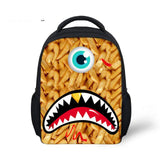 Funny French Fries Style - Baby Bag - School Bag Print