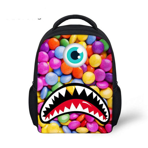 annoying backpack designs kids Funny French Fries Style