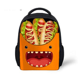 Funny French Fries Style - Baby Bag - School Bag Print