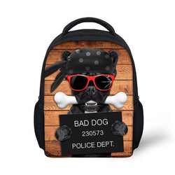 Bad Dog Print - Baby Bag - School Bag Print