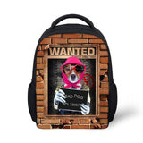 Bad Dog Print - Baby Bag - School Bag Print