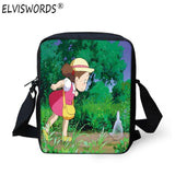 3D Totoro - Mini Shoulder Bags - School Bag Print