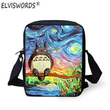 3D Totoro - Mini Shoulder Bags - School Bag Print