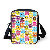 Animal Owl - Mini Shoulder Bags - School Bag Print