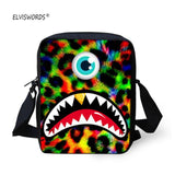 Round Eyes - Mini Shoulder Bags - School Bag Print