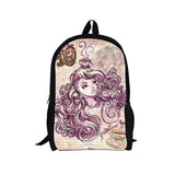 Monster Princess - Primary School Bag - School Bag Print