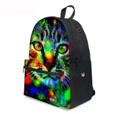 Tiger Horse- Middle School Bag - School Bag Print