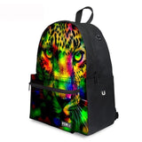 Tiger Horse- Middle School Bag - School Bag Print