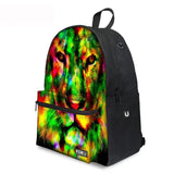 Tiger Horse- Middle School Bag - School Bag Print