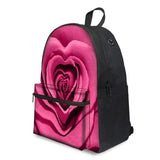 Flower Floral - Middle School Bag - School Bag Print